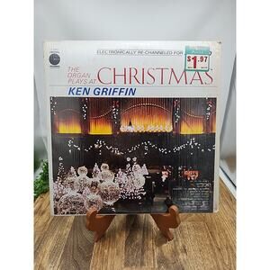 Ken Griffin The Organ Plays at Christmas LP Vinyl Record Album